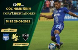 Fb88 soi kèo trận đấu Sport Emelec vs Atletico Mineiro