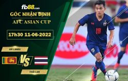 Fb88 soi kèo trận đấu Sri Lanka vs Thái Lan