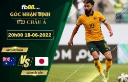 Fb88 soi kèo trận đấu U23 Australia vs U23 Nhật Bản