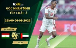 Fb88 soi kèo trận đấu U23 Tajikistan vs U23 UAE