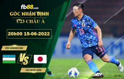 Fb88 soi kèo trận đấu U23 Uzbekistan vs U23 Nhật Bản