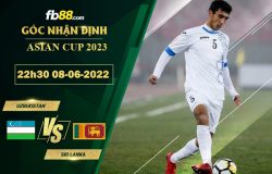 Fb88 soi kèo trận đấu Uzbekistan vs Sri Lanka