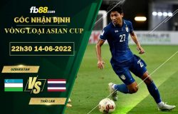 Fb88 soi kèo trận đấu Uzbekistan vs Thái Lan