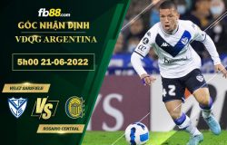 Fb88 soi kèo trận đấu Velez Sarsfield vs Rosario Central