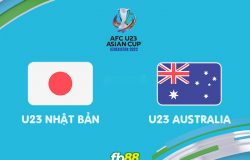 Australia U23 vs U23 Nhật Bản