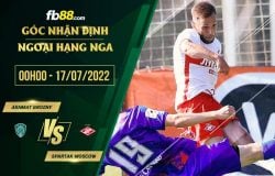 fb88-chi tiết kèo trận đấu Akhmat Grozny vs Spartak Moscow