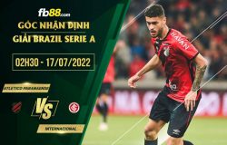 fb88-chi tiết kèo trận đấu Atletico Paranaense vs Internacional