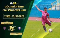 fb88-soi kèo Binh Duong vs Da Nang