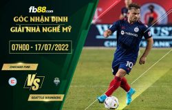 fb88-chi tiết kèo trận đấu Chicago Fire vs Seattle Sounders