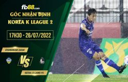 fb88-soi kèo Chungnam Asan vs Seoul E-Land FC