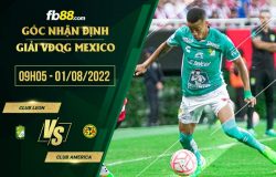 fb88-soi kèo Club Leon vs Club America