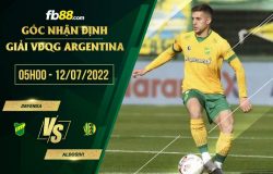 fb88-soi kèo Defensa vs Aldosivi