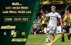 fb88-chi tiết kèo trận đấu Lahti vs Ilves Tampere