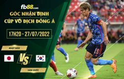 fb88-chi tiết kèo trận đấu Nhat Ban vs Han Quoc