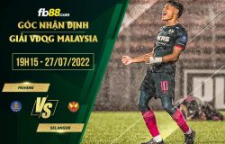 fb88-chi tiết kèo trận đấu Pahang vs Selangor