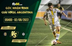 fb88-soi kèo Rosario Central vs Central Cordoba