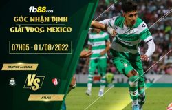 fb88-soi kèo Santos Laguna vs Atlas