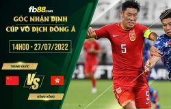 fb88-soi kèo Trung Quoc vs Hong Kong