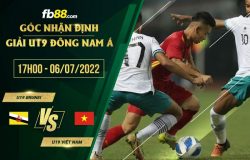 fb88-soi kèo U19 Brunei vs U19 Việt Nam