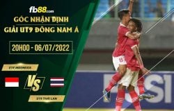 fb88-soi kèo U19 Indonesia vs U19 Thái Lan