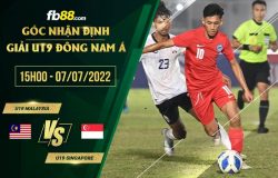 fb88-chi tiết kèo trận đấu U19 Malaysia vs U19 Singapore