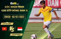 fb88-soi kèo U19 Việt Nam vs U19 Indonesia