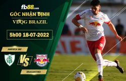 Fb88 soi kèo trận đấu America MG vs Bragantino