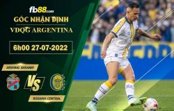 Fb88 soi kèo trận đấu Arsenal Sarandi vs Rosario Central