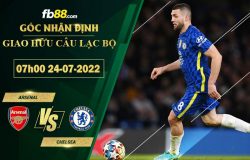 Fb88 soi kèo trận đấu Arsenal vs Chelsea