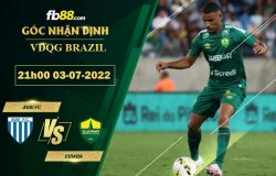 Fb88 soi kèo trận đấu Avai FC vs Cuiaba