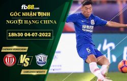 Fb88 soi kèo trận đấu Chengdu Rongcheng vs Cangzhou Mighty