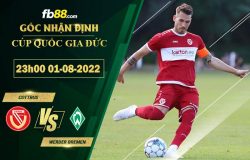 Fb88 soi kèo trận đấu Cottbus vs Werder Bremen