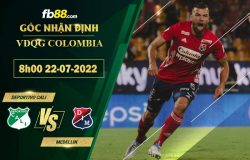 Fb88 soi kèo trận đấu Deportivo Cali vs Medellin