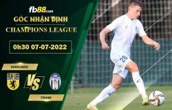 Fb88 soi kèo trận đấu Dudelange vs Tirana