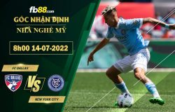 Fb88 soi kèo trận đấu FC Dallas vs New York City