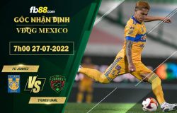 Fb88 soi kèo trận đấu FC Juarez vs Tigres UANL