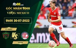 Fb88 bảng kèo trận đấu FC Juarez vs Toluca