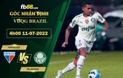 Fb88 soi kèo trận đấu Fortaleza vs Palmeiras