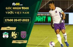 Fb88 soi kèo trận đấu HAGL vs Bình Dương