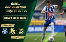 Fb88 soi kèo trận đấu HJK Helsinki vs KuPS