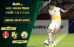 Fb88 soi kèo trận đấu Hải Phòng vs Bình Định