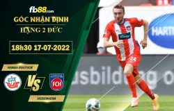 Fb88 soi kèo trận đấu Hansa Rostock vs Heidenheim