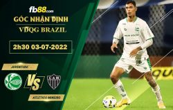 Fb88 soi kèo trận đấu Juventude vs Atletico Mineiro