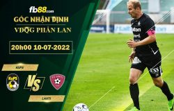 Fb88 soi kèo trận đấu KuPS vs Lahti