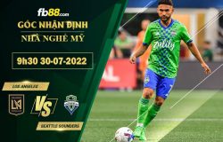 Fb88 soi kèo trận đấu Los Angeles vs Seattle Sounders