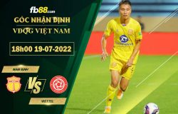 Fb88 soi kèo trận đấu Nam Định vs Viettel