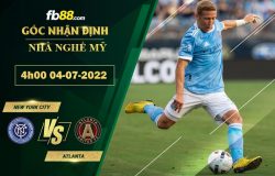 Fb88 soi kèo trận đấu New York City vs Atlanta