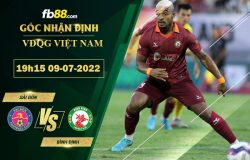 Fb88 soi kèo trận đấu Sai Gon vs Binh Dinh