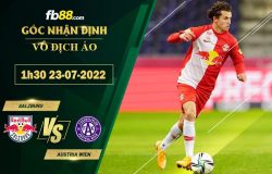 Fb88 soi kèo trận đấu Salzburg vs Austria Wien