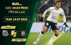 Fb88 soi kèo trận đấu Santos vs Corinthians